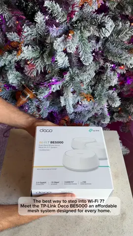 🚀 Finally upgraded to Wi-Fi 7 with the Deco BE5000! Honestly, it changed my home internet game — lightning-fast speeds, smooth streaming, and zero dead zones. 🌐✨ 🏠 Covers up to 6,600 sq. ft. 📶 Supports 150+ devices at once 🎮 Perfect for gaming, streaming, and smart homes Seriously, highly recommend for anyone looking to upgrade their Wi-Fi hassle-free! 💯 @TP.LINK  💸 Use code 20DECO for an extra discount (valid 9/30 – 12/30, available across all channels). #TPLink #DecoBE5000 #WiFi7 #MeshWiFi #smarthomenetworking    