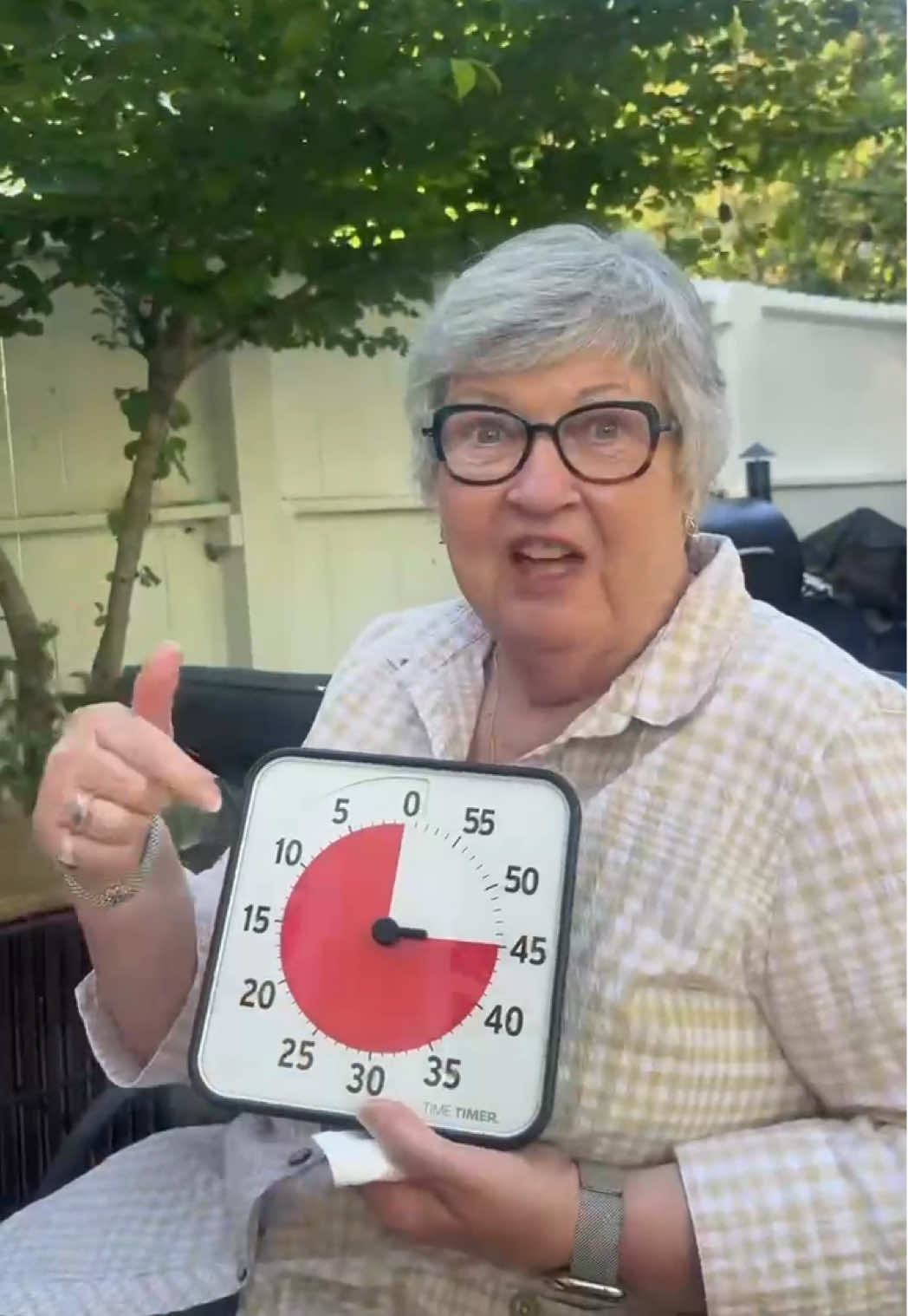 Say hello to our founder, the inventor of Time Timer, Jan! #TimeTimer #education #learning #founder #inventor 