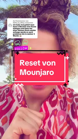 Antwort auf @Düfte_by_Milay Mounjaro® (Wirkstoff: Tirzepatid) ist ein Medikament zur Behandlung von Typ-2-Diabetes und zunehmend auch zur Gewichtsreduktion bei Adipositas, das von der Firma Eli Lilly entwickelt wurde. Wirkmechanismus von Mounjaro (Tirzepatid) Tirzepatid ist ein sogenannter dual wirkender GIP- und GLP-1-Rezeptor-Agonist. 1. GLP-1 (Glucagon-like Peptid-1) 	•	Dieser Teil des Wirkstoffs ahmt das natürliche Hormon GLP-1 nach. 	•	Wirkungen: 	•	Steigert die Insulinausschüttung (glukoseabhängig). 	•	Hemmt die Glukagonausschüttung (senkt Blutzuckerspiegel). 	•	Verlangsamt die Magenentleerung (führt zu längerem Sättigungsgefühl). 	•	Reduziert den Appetit über das zentrale Nervensystem. 2. GIP (Glukoseabhängiges insulinotropes Peptid) 	•	Auch dieses Hormon spielt eine Rolle bei der Regulation des Blutzuckers und des Stoffwechsels. 	•	Wirkungen (vermutet): 	•	Verstärkt zusätzlich die Insulinsekretion. 	•	Trägt zur Gewichtsreduktion bei (genauer Mechanismus noch nicht vollständig geklärt). 	•	Kann die Wirkung von GLP-1 ergänzen und verstärken. Zusammengefasst: Mounjaro wirkt durch: 	•	Verbesserte Blutzuckerkontrolle (besonders bei Typ-2-Diabetes). 	•	Starke Appetitreduktion und Gewichtsabnahme (oft 15–20 % des Körpergewichts in Studien). 	•	Verlangsamte Magenentleerung, was zu längerem Sättigungsgefühl führt. ⸻ Einsatzgebiete: 	•	Typ-2-Diabetes: Zur Blutzuckersenkung, oft in Kombination mit anderen Medikamenten. 	•	Adipositas: Auch bei Menschen ohne Diabetes zur Gewichtsreduktion (off-label oder bald offiziell zugelassen, je nach Land). ⸻ Nebenwirkungen (häufig): 	•	Übelkeit 	•	Erbrechen 	•	Durchfall oder Verstopfung 	•	Völlegefühl 	•	Appetitlosigkeit Die Nebenwirkungen treten meist zu Beginn auf und lassen mit der Zeit nach#mounjaro #wightlossjourney #adipositas #gesundheit #abnahme 