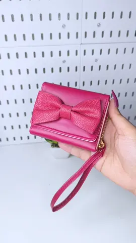 cute ribbon wallet ₱99 only 🎀😍 #wallet #betawallets #cutewallet #walletforwomen #affordable 