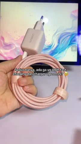 Bantu jawab yaa guys🥹 soalnya bener bener ini chargeran bagus bangetttt, makanya penasaran ada ga yg lebih bagus lagi huhu  #ugreenfastcharging 