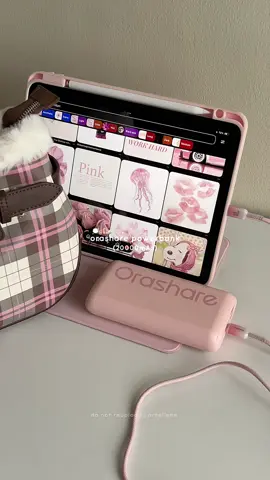 large capacity pink powerbank reco! (20000mAh) 🎀🤍 #powerbank #powerbank20000mah #powerbankfastcharging #fyp #viral 