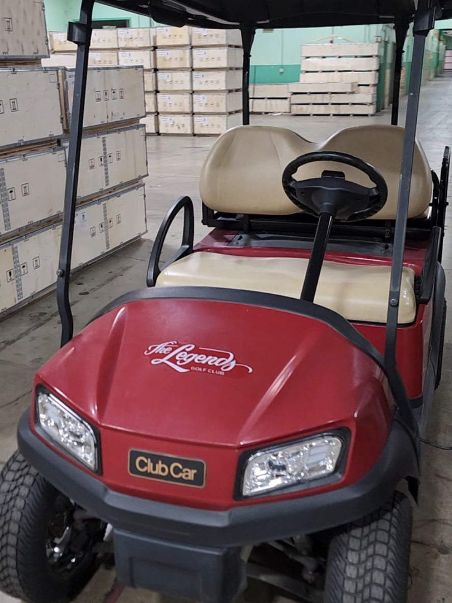 Club Car Tempoe 4 Seater With Flip Seat... #ClubCar #Tempoe #SaferWholesale #Cheap #GolfCar