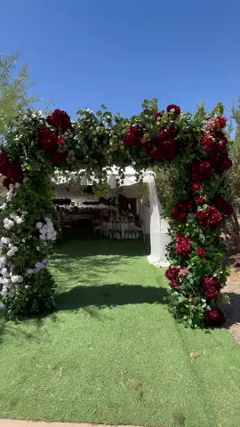 Hacienda Style wedding……………………………………..#hacienda #lopezsrentals #bridetobe2026 #redrusticwedding 