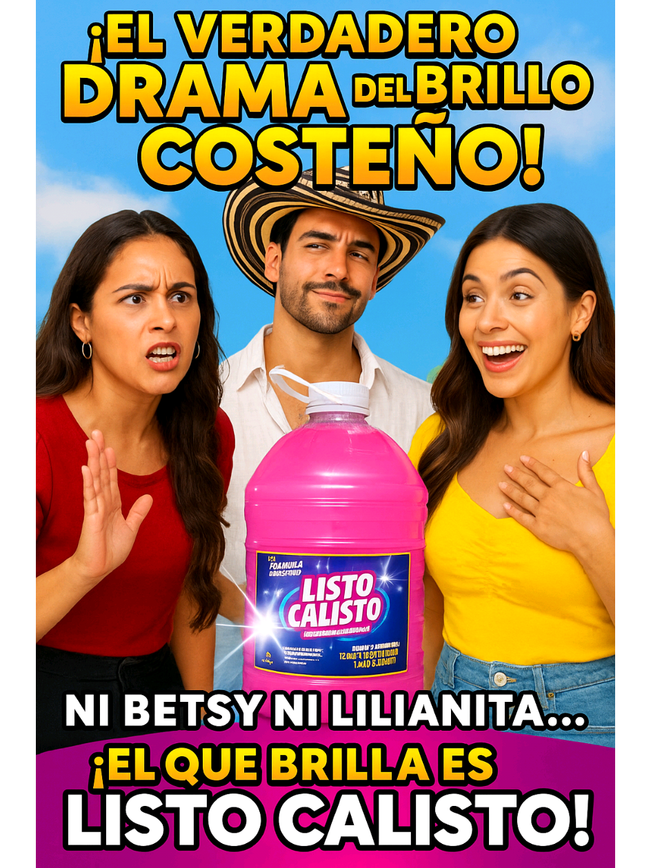 Aqui solo brilla la Gran Betsy Liliana y Listo Calisto 😂 #Lagranbetsyliliana #ListoCalisto #TikTokViral #HumorDeHogar #AntesYDespues 