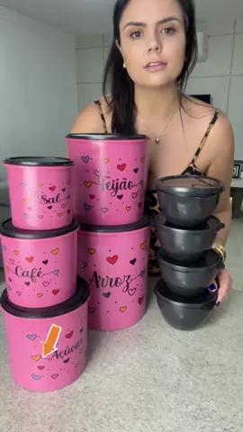 9 potes decorativos para guardar alimentos e organizar sua cozinha 😍  #cozinha #cozinhaorganizada #casaorganizada #baratinhos #potes 