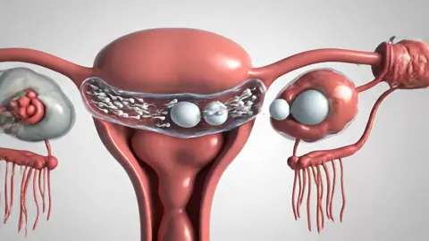 Twins Baby inside view in Mother  #anatomy #viral #foryou#human#healthylifestyle  ‎
