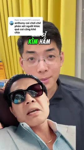 Replying to @toanho710 anh sẽ kiềm hãm phong trào Anthony lại. Không còn yếu đuối là tốt, nhưng đừng để nó đi quá xa #anhquangnoithat #lotrinhsunghiep #LearnOnTikTok 