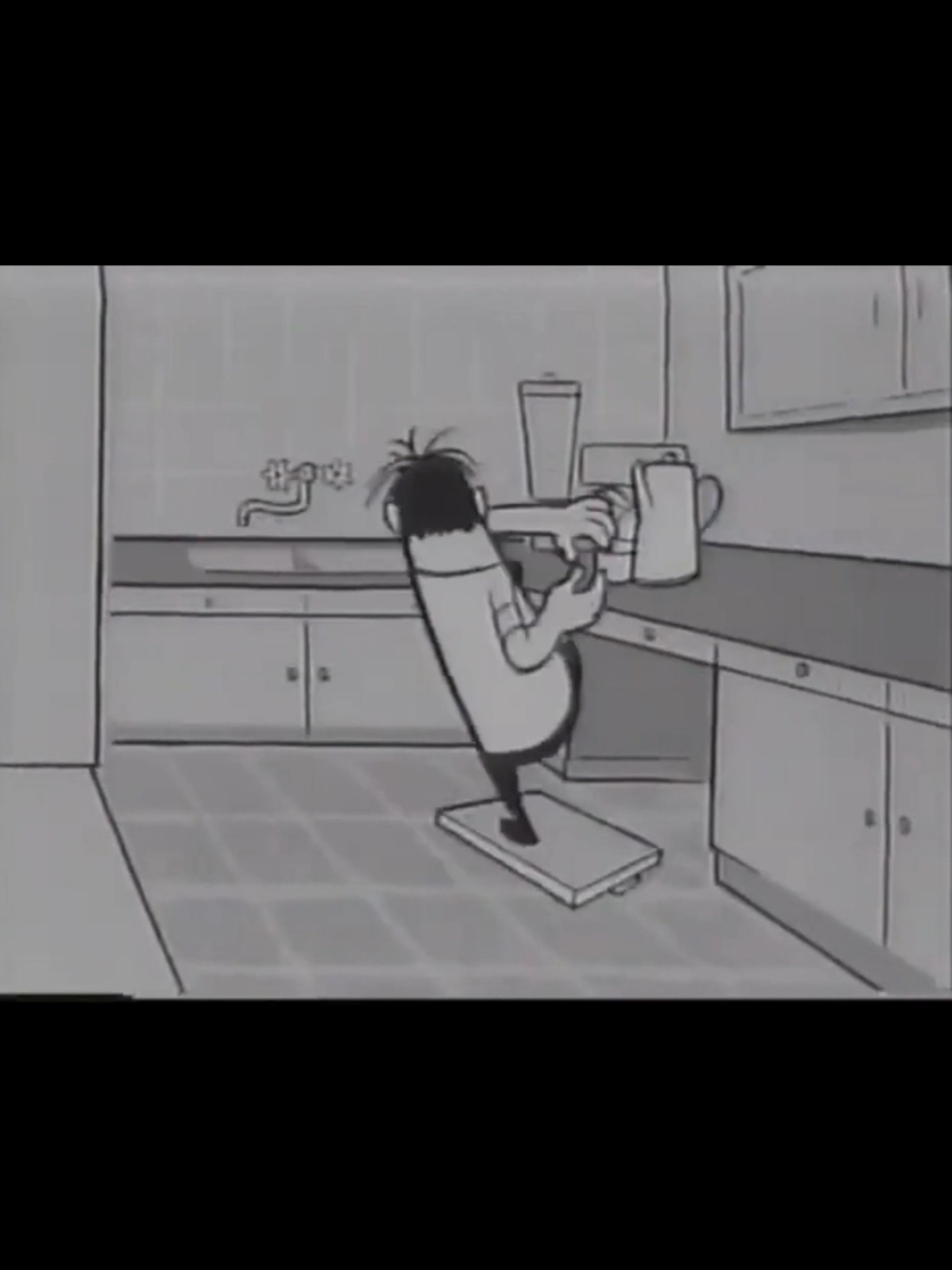 HB Männchen Bruno - Geschirr einräumen #feed #shorts #cartoons #viral #comedy #lustig