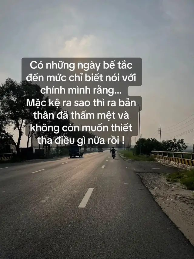 Có những ngày bế tắc đến mức chỉ biết nói với chính mình rằng… Mặc kệ ra sao thì ra bản thân đã thấm mệt và không còn muốn thiết tha điều gì nữa rồi ! #xh #viral #xuhuong 