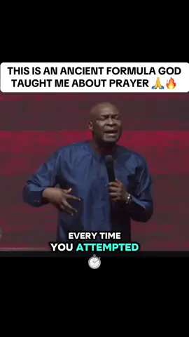 THIS IS AN ANCIENT FORMULA GOD TAUGHT ME ABOUT PRAYER 🙏🔥 #apostlejoshuaselman 