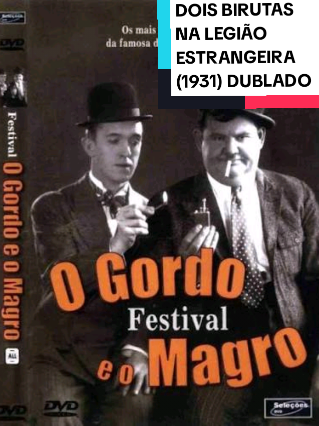 O GORDO E O MAGRO - DOIS BIRUTAS NA LEGIÃO ESTRANGEIRA (1931) DUBLADO  #dublado #classicos #nostalgia #seriesantigas #viralizatiktok 