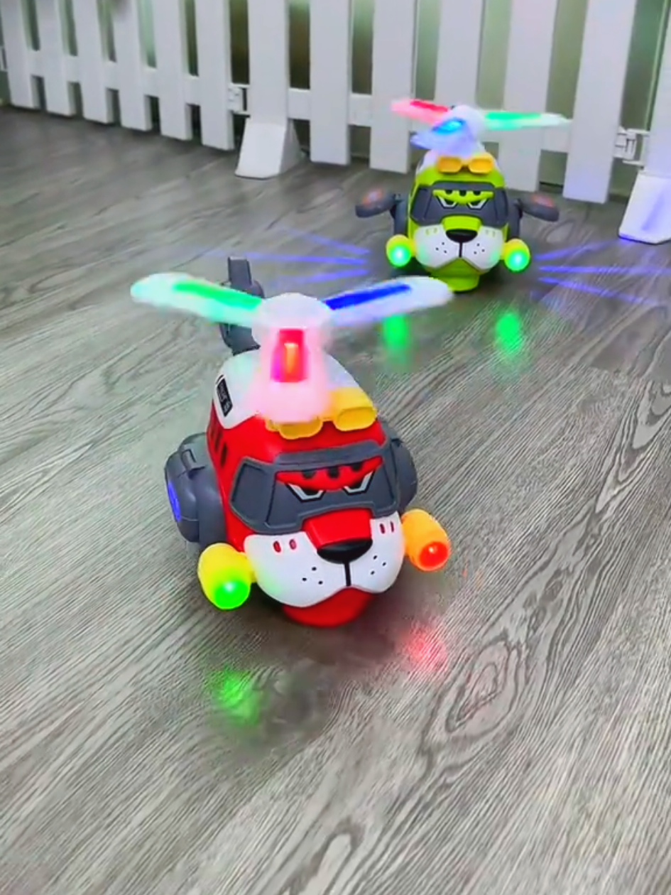 Đồ chơi máy bay trực thăng hình thú xoay 360#dochoitreem #dochoichobe #dochoithongminh #kidstiktok #danhchotreem 