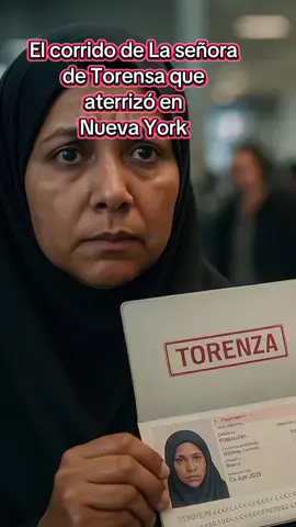 el corrido de la señora de torensa que aterrizó en nueva York  1. #LaMujerDeTorenza 2. #CorridoMisterioso 3. #HistoriasRealesOTalVezNo 4. #CorridoViral 5. #LeyendasDelInternet