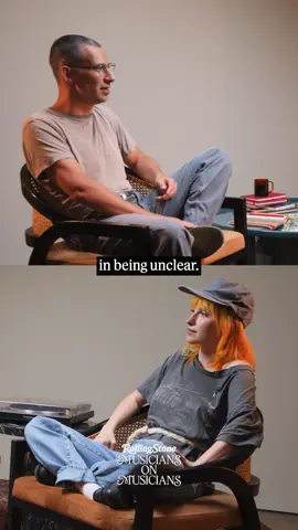 hayley and @jack antonoff breakdown clarity in songwriting during musicians on musicians for @Rolling Stone #hayleywilliams 