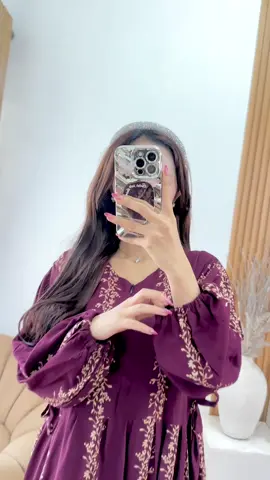 Dress gamis kekinian motif terbaru model Chibi#dress #gamis #longdress #gajiansale #trendingvideo 