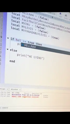 i got bored while learning how to script and made this 👍#xyzabc #fyp #roblox #scripting #shipost