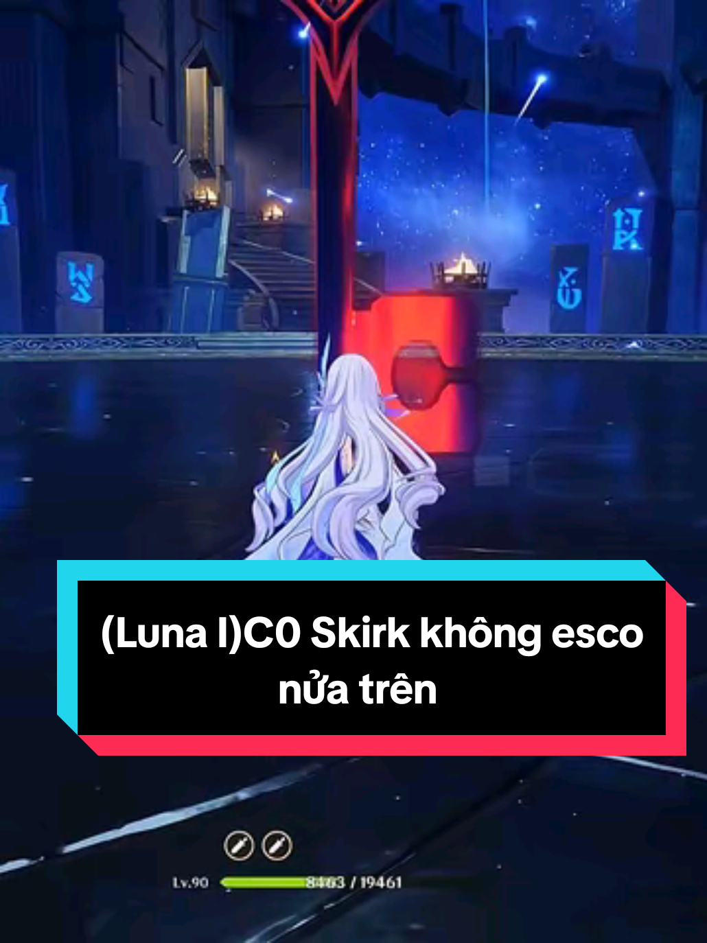 C0 Skirk không esco chém vẫn lực ác😯 #cyabae512 #GenshinImpact #abyss #skirk