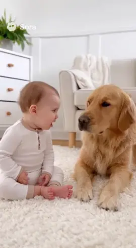 優しい子🥰#メロ秋投稿キャンペーン #赤ちゃんのいる生活 #baby #赤ちゃんかわいい #犬のいる生活 