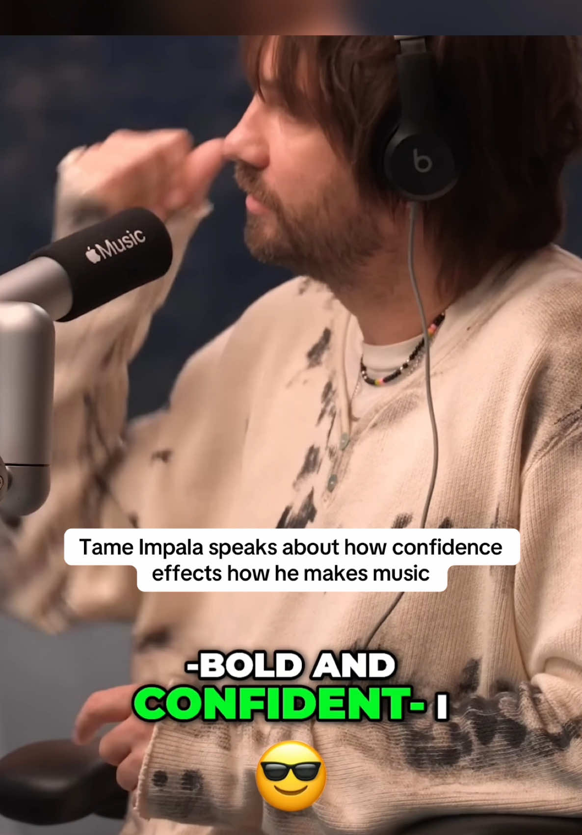 Tame Impala speaks about how confidence effects how he makes music #tameimpala #viral #trending #xyzbca #music 