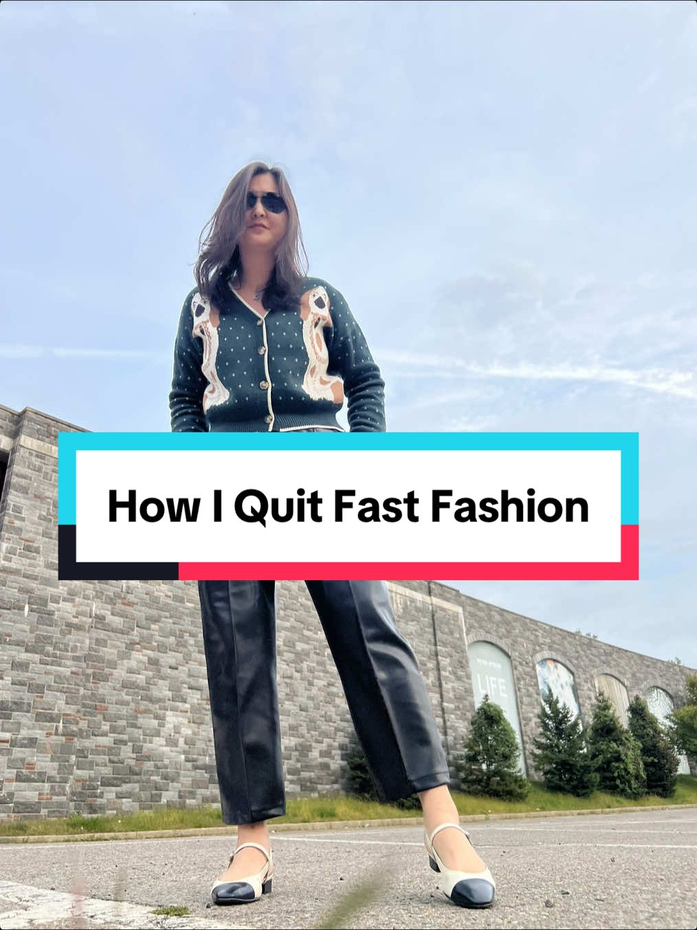 ♻️ HOW TO QUIT FAST FASHION 🛍️ Fast fashion’s “sustainability” campaigns are nothing more than smoke and mirrors. No matter how many green initiatives they launch, they won’t address the real problem: overproduction.  Reducing output would collapse their profit model, so they keep churning cheap clothes and courting conscious consumers with green imagery, vague language, and celebrity endorsements.  The goal isn’t the planet or people — IT’S YOUR MONEY, YOUR TIME, and YOUR ATTENTION.  Once you become aware that the latest and greatest trend won’t make you happy and the money spend on the clothing is better spent elsewhere, the desire to shop will eventually dwindle. Then all of a sudden you have $ in your wallet, more room in your closet and more clarity.  What do you think?  #fastfashionsucks #fastfashion #slowfashion #sustainablefashion #fyp 