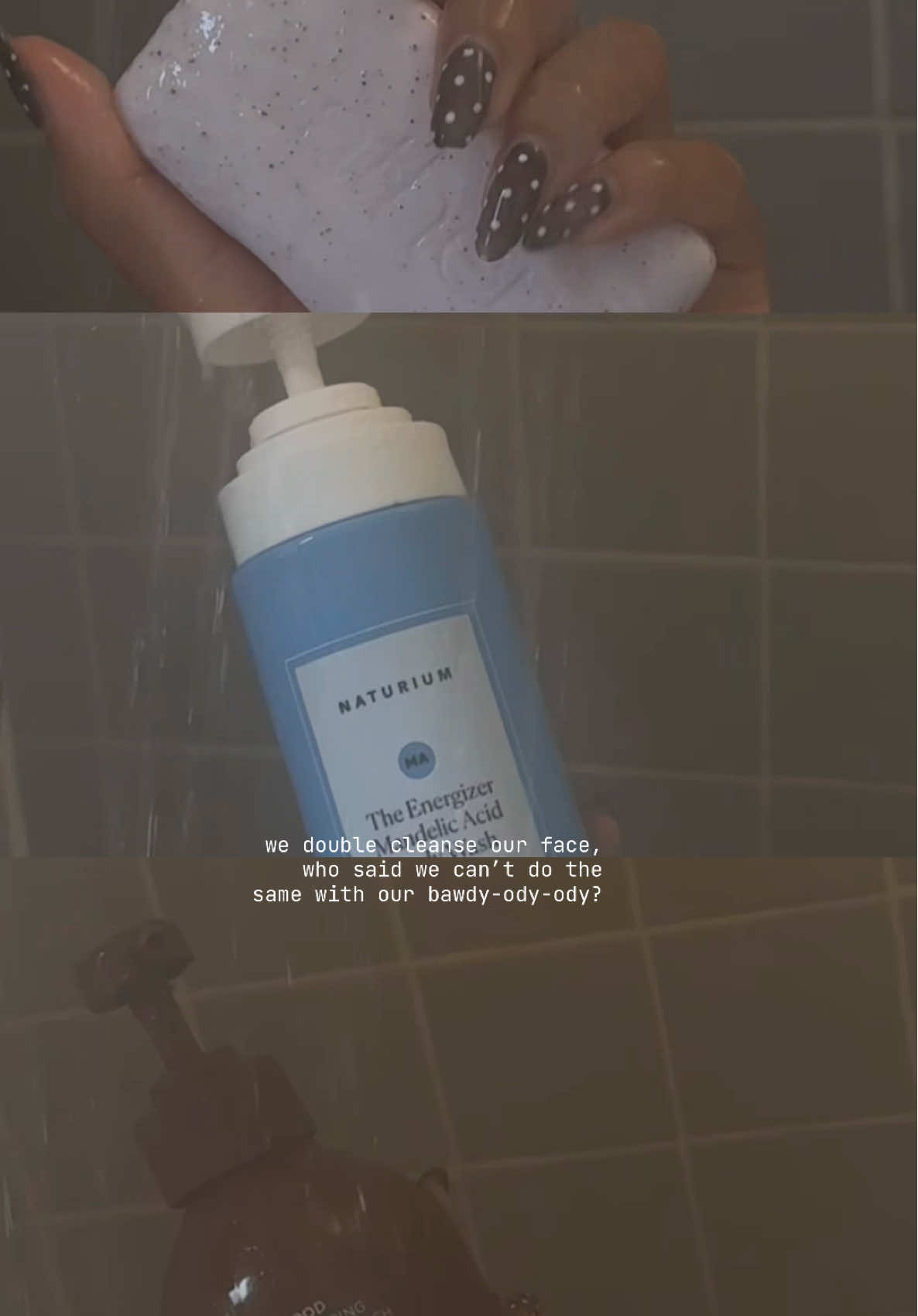 this trio always has me feeling so fresh & so clean cleaaaan 🧼  *disclaimer this is myyyy routine, you of course do not need to use three cleansers in the shower. but i like give myself little luxuries & make the mundane meaningful so if that means using @TOPICALS slater to exfoliate, @Naturium to invigorate/cleanse, & @Saltair Body for second scrub zown and scent … then i’m gonna do thattt🤓  #bodycareroutine #naturium #saltairdriftwood #fallbodycare #showerroutine 