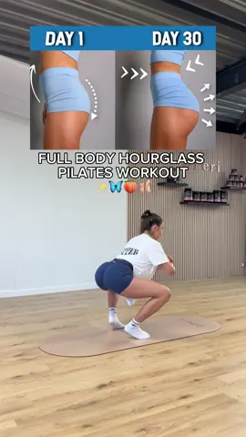Full Body Pilates Workout | Hourglass Shape in 30 Days💗 This Pilates flow works your whole body we’re talking strong core, lifted glutes and a beautifully defined waist It’s all about control, balance and moving with intention. Join me for this 30-day challenge and see how powerful you can feel through Pilates. All equipment is from dperi.de, where you can also find my personal training and nutrition plans to keep your progress on track 🌸 #pilatesbody #hourglassworkout #pilateschallenge #homeworkout #coreworkout  