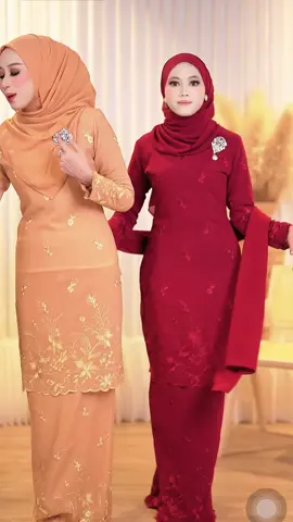 ZARALENE CHIFFON EMBROIDERY KURUNG 💫 #bajukurung #kurungmoden #zaralenechiffonembroiderykurung #sunsetsclozettehq #fyp 