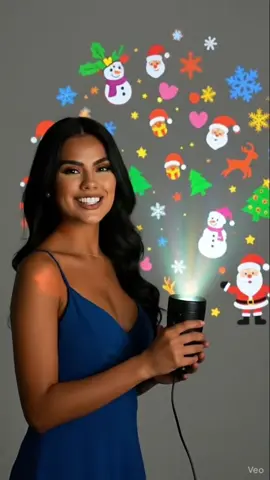 Projetor Luz Natal LED Bivolt RGB Dinâmica Transparente Projeção Para Natal#projetor #natal #projetorapunzel #decoracaodenatal2025 #foryou 
