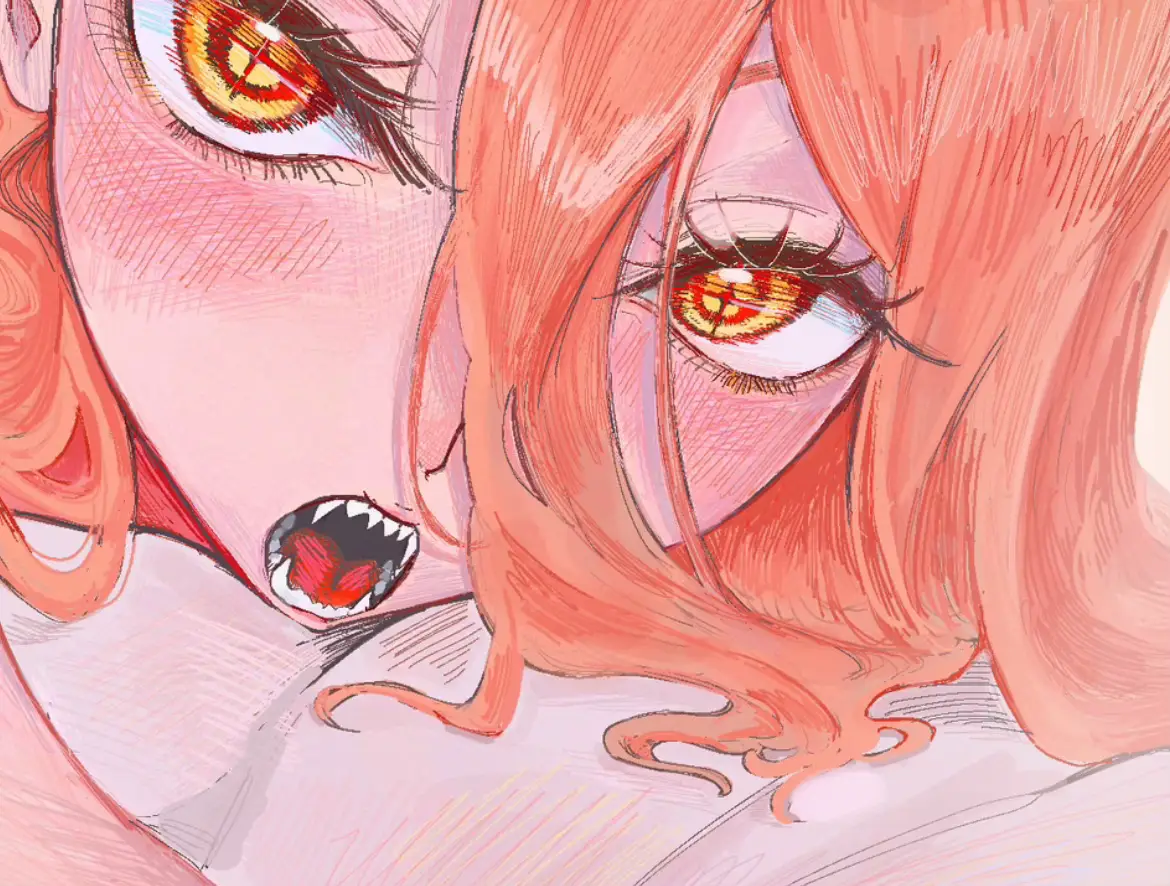 あんな綺麗な絵で大画面で見れるなんて #チェンソーマン  #パワー  #chainsawman 