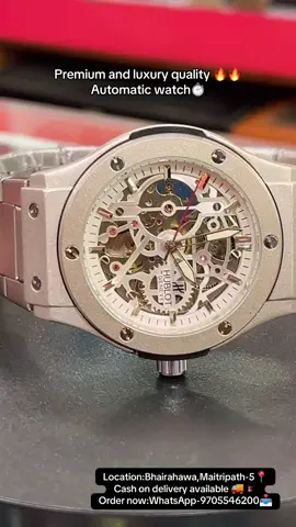 ✨CASH ON DELIVERY ✨ 📍Shop location: Bhairahawa, Maitripath-5,Beside of burger house✨,pawan misthan opposite line road . ‎ ‎थप जानकारी/अर्डरको लागि कृपया हामीलाई whatsapp-9705546200 मा सिधै मेसेज गर्नुहोस् वा हाम्रो पसलमा आउनुहोस्। ‎ ‎◾cash on delivery available 🚚 ‎◾Home delivery all over Nepal  ‎◾best quality at affordable and reasonable prices  ‎◾Trending men’s and ladies watches  ‎#fyp #watches #deliveryallovernepal #sales #service‎
