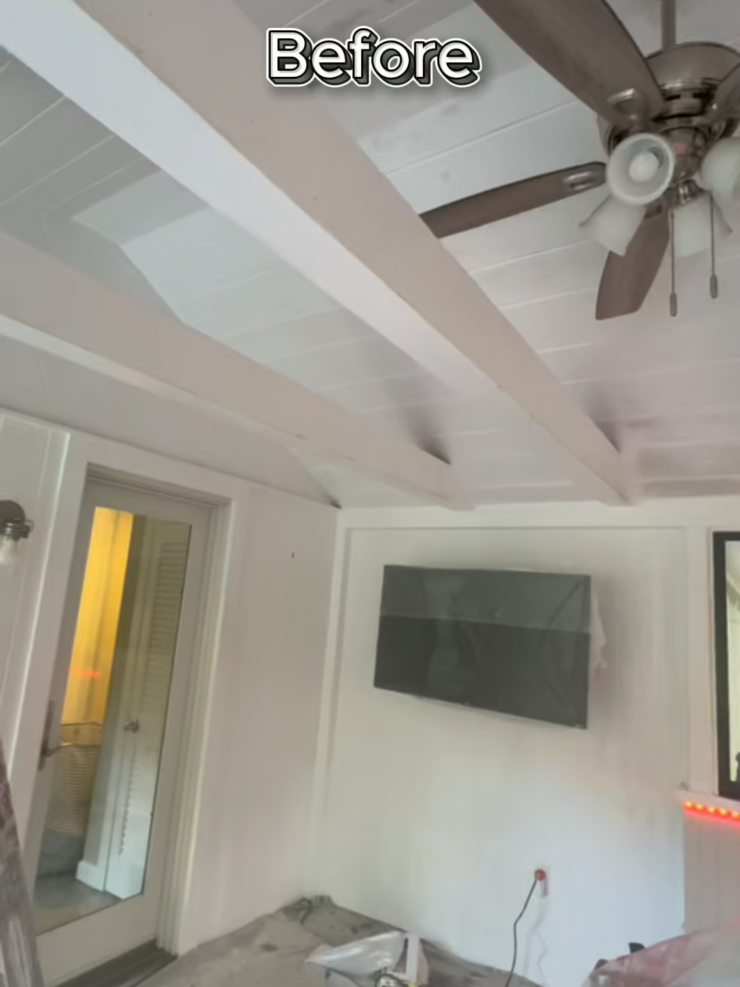 Paint doesn’t kill mildew, it hides it! Here’s how to stop it for good before you paint. #PaintingTransformation #JGPainting #JuanOWeen #HomeTransformation #JuanInAMillion #PaintingTips #bostontiktok #quincy #milton #BeforeAndAfter #ResidentialPainting
