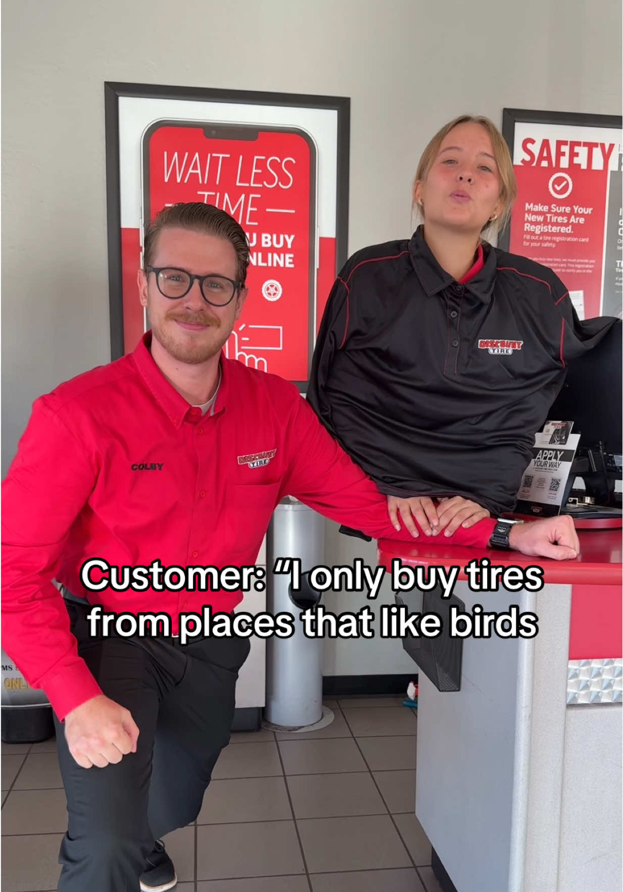 Anything for the customer.