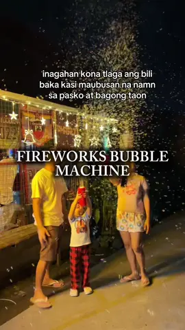 Fireworks bubble machine mas safe at nakaka enjoy sya gamitin :) #fyp #fireworksbubblemachine #bubblemachine #fireworksbubbles #bubblemachinetoys 