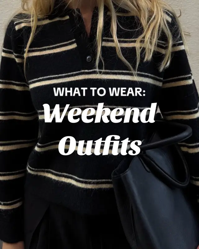 Outfits that work for errands, brunch, or just slowing down—weekend inspo #weekendoutfits #casualoutfits #fallfashion #outfitinsp #fallstyle 