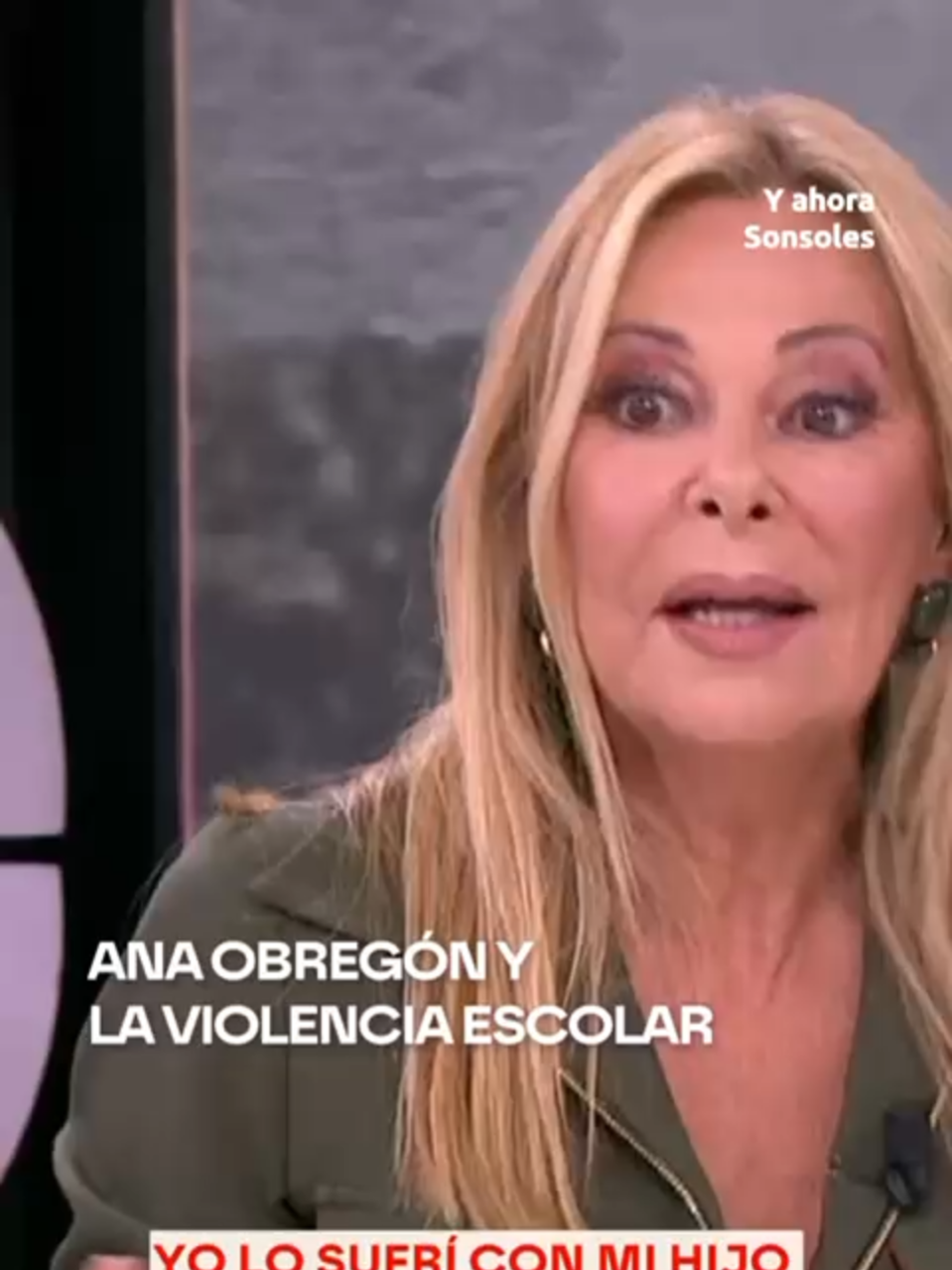 🗣️ Ana Obregón confiesa que su hijo sufrió violencia escolar: 