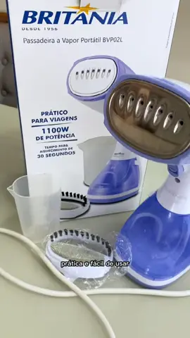 Passadeira a Vapor Britânia Portátil BVP02L. #passadeira #vapor #britania #portátil #passarroupa