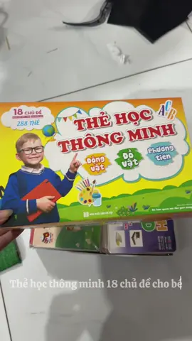 Hộp 288 thẻ học thông minh cho bé . #glandoman #thehoc ##béthongminh #giupconthongminh 