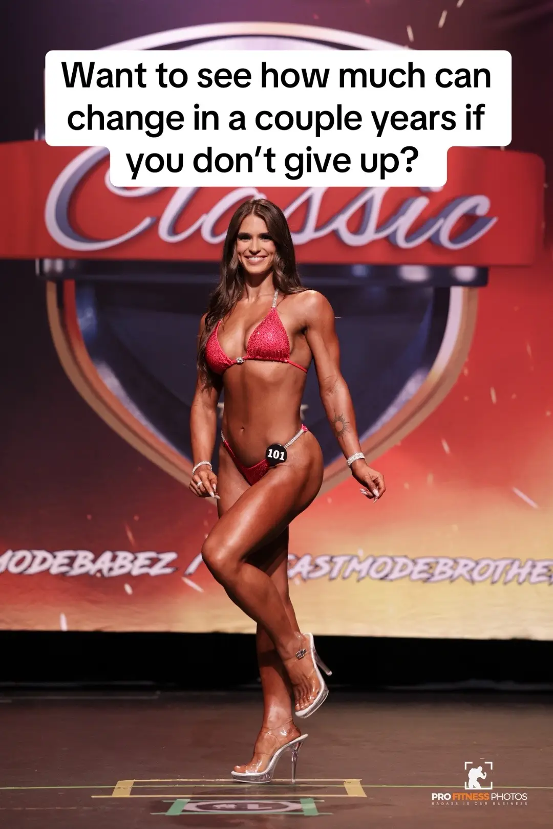 Only one other person has ever seen that day 1 picture. I feel very convicted today to share my journey! It has not been perfect, it has not been linear, but it has been CONSISTENT! If you stick with it long enough, the results will come I can guarantee it. The time is going to pass anyway, make it count!!! 🩷💪🏼🔥 #transformation #fitnessjourney #bodybuilding #Fitness #progress 