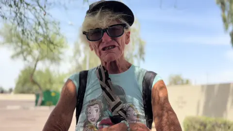 Judy is homeless, using blues, claims to be a Dr, former military that would go on top secret missions breaking into Egyptian pyramids. Watch the full interview at Lost In Phoenix on YouTube 