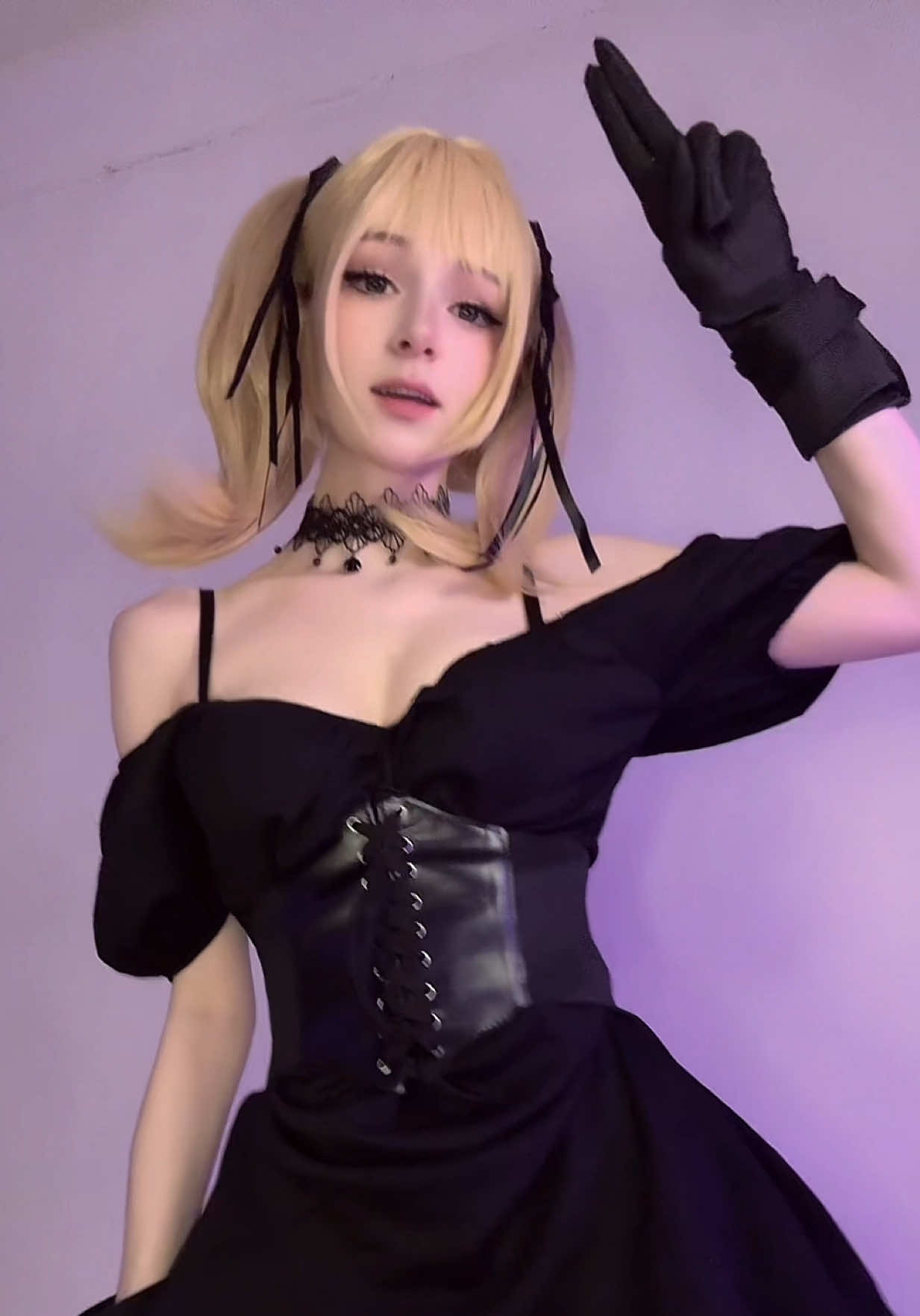 #anigrok #cosplay #anicosplay #grokai #gothgirl #gothic #cosplaygirls 