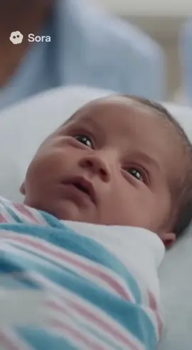 New Born bugged baby starts running!  #fyp #baby #sora #viral #brainrot 
