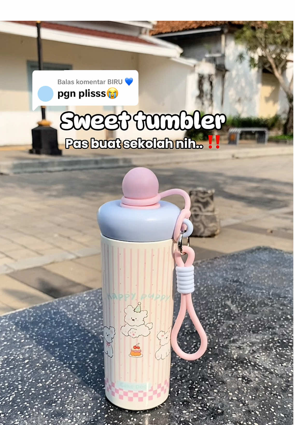 Membalas @BIRU 💙 Harga tumblernya lagi turun nih 🙌🏻, yuk checkout. #tumblerviral #botolminum #tumbler 