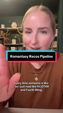 The struggle of being the friend with the book recommendations in the romantasy genre  Because is it the ACOTAR > Fourth Wing > Serpent and the Wings of Night / Quicksilver pipeline, or do I go with my absolute all-time faves?! Truly a struggle 😆😆 #acotar #fourthwing #romantasyreads #romantasyreaders 