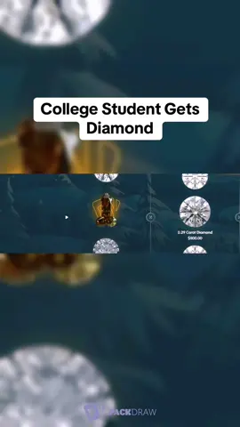 College Student Gets Diamond