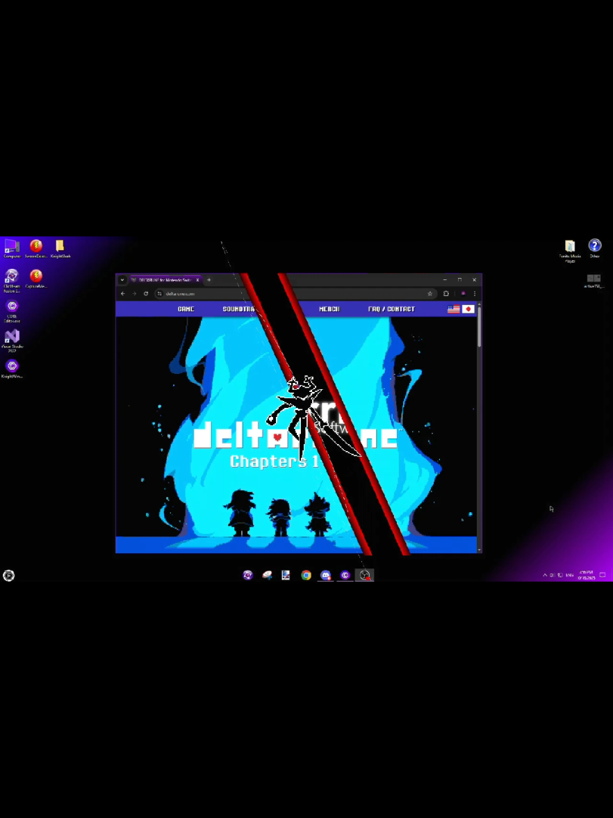 Ответ пользователю @crescentketpet #deltarune 