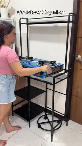 Gas stove organizer #gasstoveorganizer #kitchenorganizer #gasstoverack #stoverack #kitchenrack 