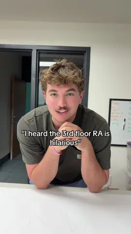 Okay fine… Corbin does have his moments 😂 #CollegeLife #CambridgeHall #racollegelife 