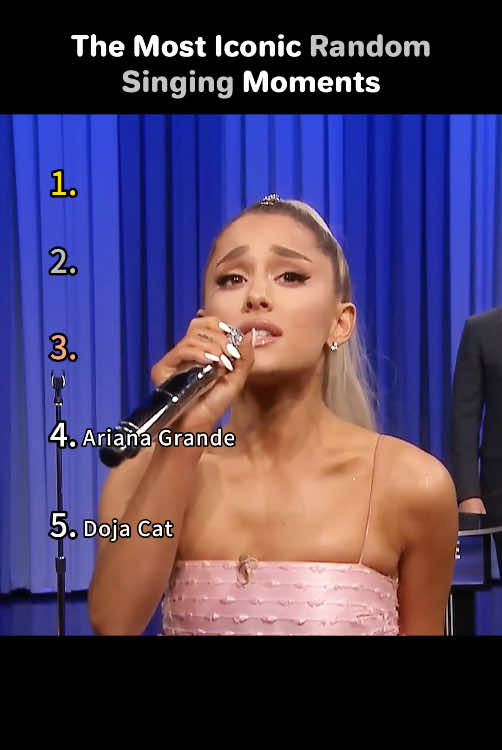 Random Singing Moments🎤#ranking #singing #arianagrande #nickiminaj #fyp 