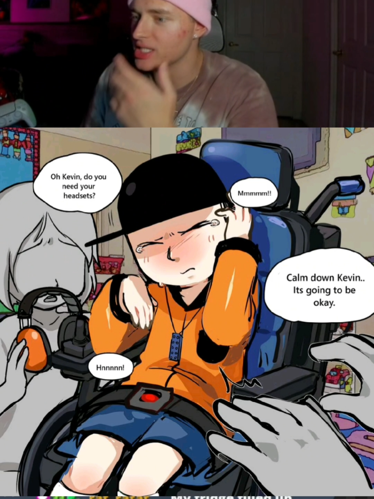 Kevin Spencer Wheelchair #fyp #kevinspencer #kevinspencershow #lottie #wtf 